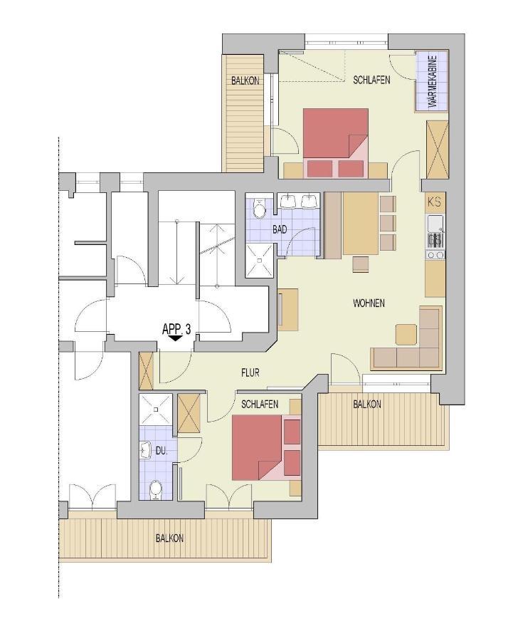 Feriennest Leitner Apartment Мария Алм ам Щайнернен Мер Стая снимка